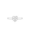Lab Grown Diamonds Silver 0.33 Ct. Tw. Lab-grown Diamond Ring