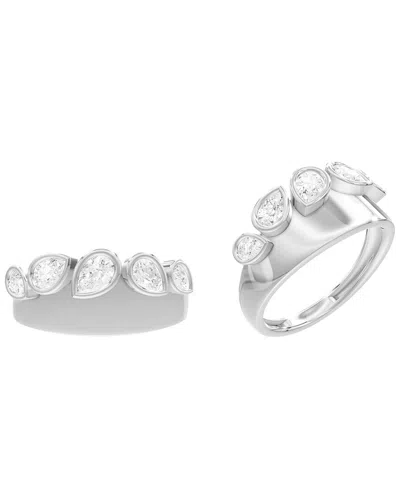 Lab Grown Diamonds 14k 0.70 Ct. Tw. Lab-grown Diamond Ring In Metallic