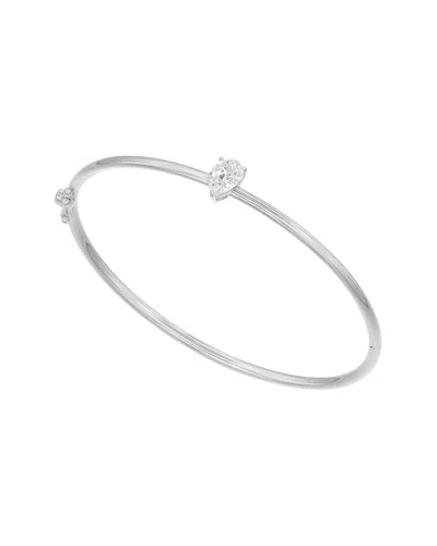 Lab Grown Diamonds Silver 1.00 Ct. Tw. Lab-grown Diamond Bracelet In Metallic