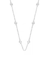 Lab Grown Diamonds Silver 1.00 Ct. Tw. Lab-grown Diamond Necklace