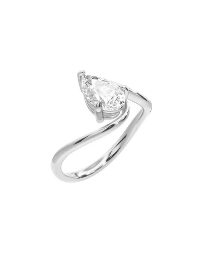 Lab Grown Diamonds Silver 1.00 Ct. Tw. Lab-grown Diamond Ring