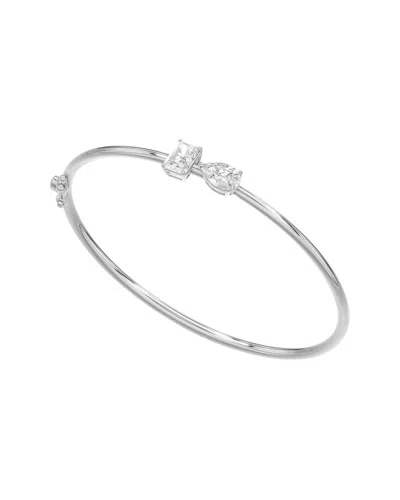 Lab Grown Diamonds Silver 2.00 Ct. Tw. Lab-grown Diamond Bracelet In Metallic