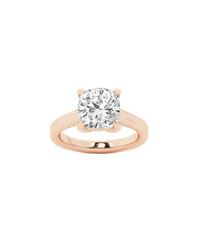 Lab Grown Diamonds 14k Rose Gold 7.00 Ct. Tw. Lab-grown Diamond Solitaire  Engagement Ring