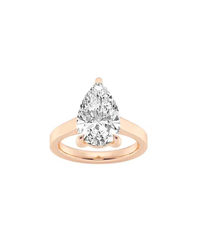 LAB GROWN DIAMONDS LAB GROWN DIAMONDS 14K ROSE GOLD 7.00 CT. TW. LAB-GROWN DIAMOND SOLITAIRE  ENGAGEMENT RING