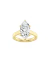 Lab Grown Diamonds 14k 4.00 Ct. Tw. Lab-grown Diamond Solitaire Engagement  Ring