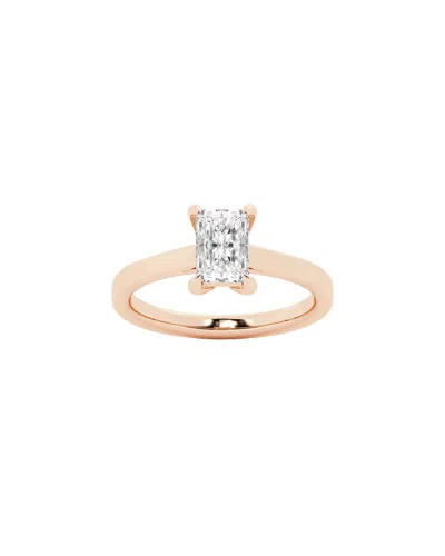 LAB GROWN DIAMONDS LAB GROWN DIAMONDS 14K ROSE GOLD 0.50 CT. TW. LAB-GROWN DIAMOND SOLITAIRE  ENGAGEMENT RING