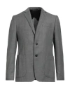 Lab. Pal Zileri Man Blazer Grey Size 40 Wool In Gray