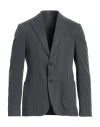 Lab. Pal Zileri Man Blazer Lead Size 42 Lyocell In Grey