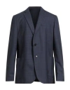 Lab. Pal Zileri Man Blazer Navy Size 46 Wool In Blue