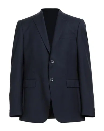 Lab. Pal Zileri Man Blazer Navy Size 48 Wool