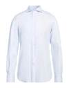 Lab. Pal Zileri Man Shirt Sky Blue Size 17 Cotton