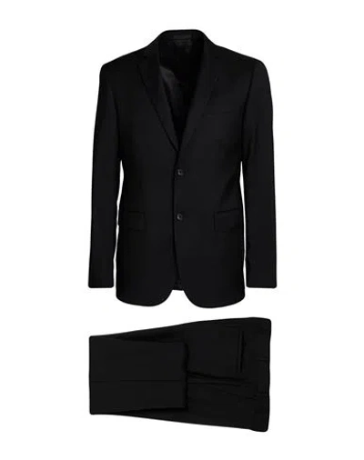 Lab. Pal Zileri Man Suit Black Size 46 Virgin Wool