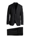 Lab. Pal Zileri Man Suit Charcoal Size 46 Wool In Gray
