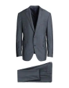 Lab. Pal Zileri Man Suit Midnight Blue Size 44 Wool