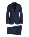 Lab. Pal Zileri Man Suit Navy Size 50 Wool In Navy