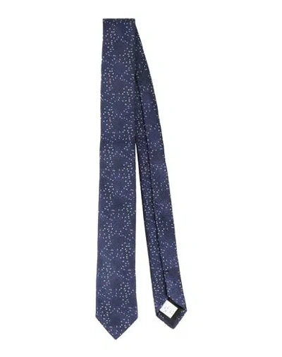 Lab. Pal Zileri Man Ties & Bow Ties Blue Size - Polyester, Silk