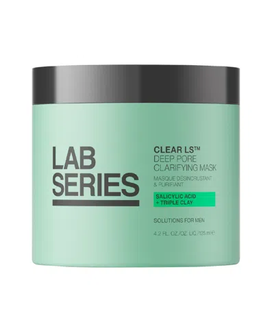 Lab Series Clear Ls Deep Pore Clarifying Clay Mask, 4.2 Oz. In Transparent