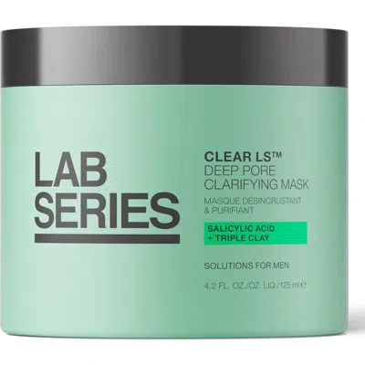 Lab Series Skincare For Men Clear Ls Deep Pore Clarifying Clay Mask In Green