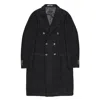 Lab001 Coat Coat Squares In Black