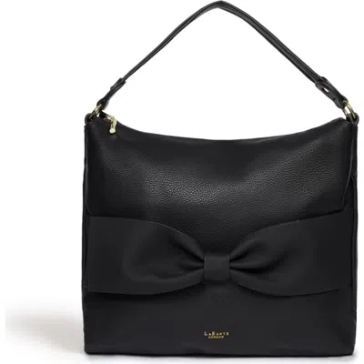 Labante London Abelia Black Vegan Hobo Bag