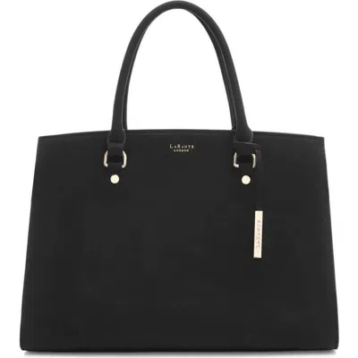 Labante London Aricia Vegan Laptop Bag In Black