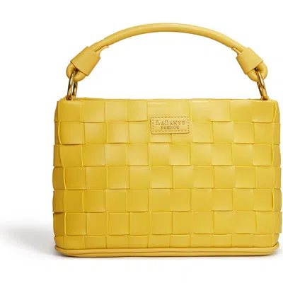 Labante London Bella Vegan Mini Crossbody Bag In Yellow