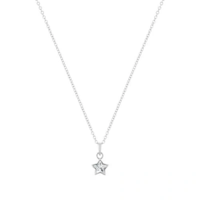 Labante London Divine Star Sterling Silver Necklace In Metallic