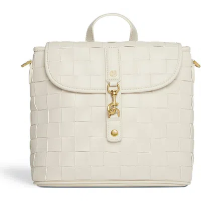 Labante London Rosie Mini Vegan Backpack In White