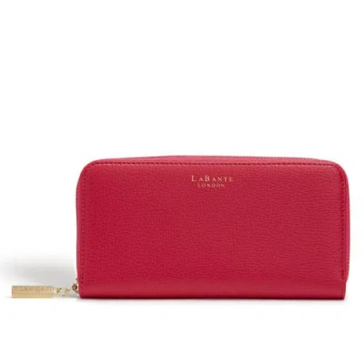 Labante London Serene Vegan Zip Around Wallet In Pink
