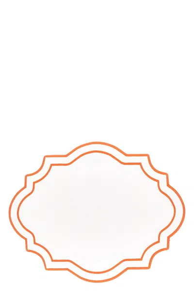 Labarri Palazzo Pitti Placemat In Orange