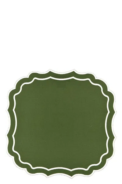 Labarri Squared Napkin In Green