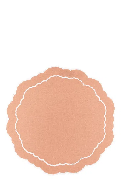Labarri Tiffany Placemat In Orange