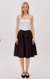 Labeca London Daria Cotton Strapless Dress In Multi
