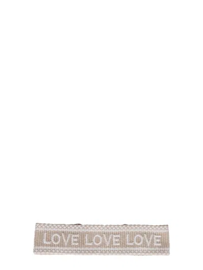 LABEL K LABEL K BRAIDED FABRIC BRACELET