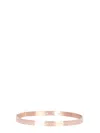Label K Rigid Bracelet In Pink
