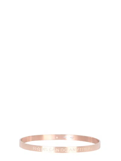 Label K Rigid Bracelet In Yellow