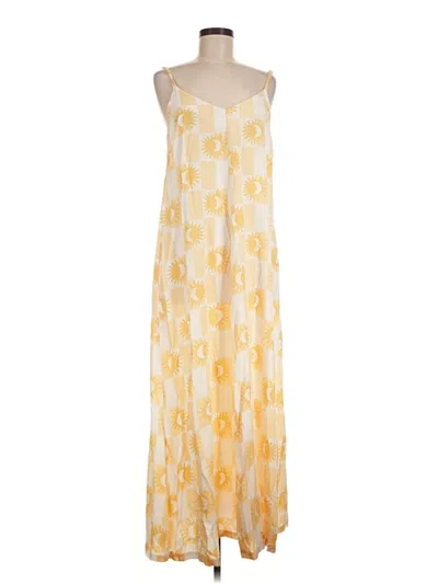 Pre-owned Label Of Love Casual Dress In Yellow
