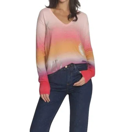 Label+thread Bali Sunset Top In Pink Ombre