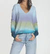 Label+thread Bali Sunset Top In Sky Ombre In Blue