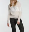 Label+thread Golden Sun Scoop Sweater In Dune In Beige