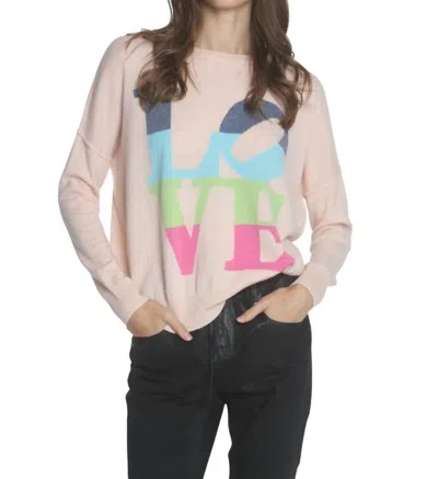 Label+thread Love Hope Scoop Top In Parfait Love In Pink