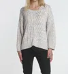 LABEL+THREAD SHILOH MEDLEY SCOOP SWEATER IN DUNE