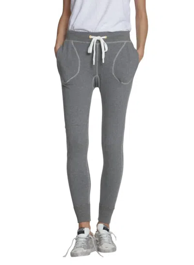 Label+thread Slim Jim Jogger In Grey In Gray