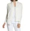 Label+thread String Tie Cardigan In White In Beige
