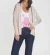 Label+thread Women's Brooklyn Drape Cardigan In Blush In Pink