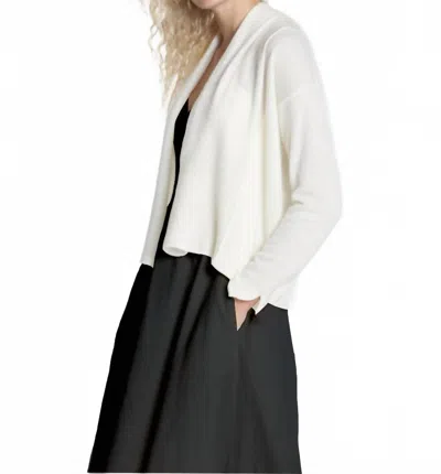 Label+thread Women's Carla Cross Cardigan In White