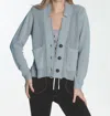 Label+thread Natalie Blazer In Slate In Blue