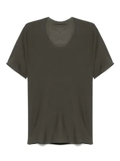 Label Under Construction Arched T-shirt In Green
