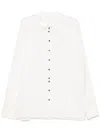 Label Under Construction Button-up Shirt In White