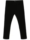 Label Under Construction Tapered Leg Trouser In Schwarz